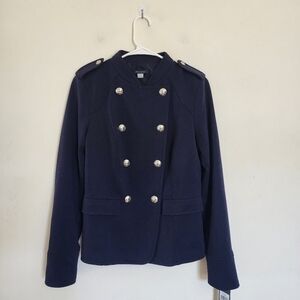 NWT Tommy Hilfiger Double-breasted Navy Style Jacket Women’s Size 10